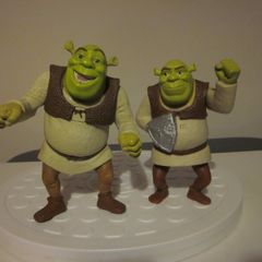 McDonalds Happy Meal Two Shrek Figures