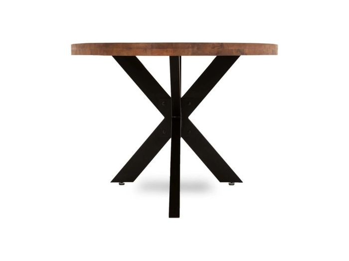 Ez Living Oval Oak Dining Table 200cm Brand New