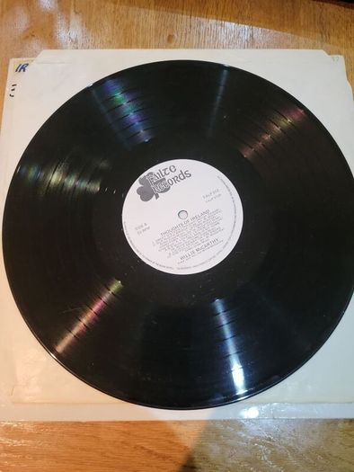 Willie McCarthy Thoughts Of Ireland LP Vinyl Record