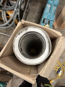 Mi flue 1.0m twin wall 130mm internal