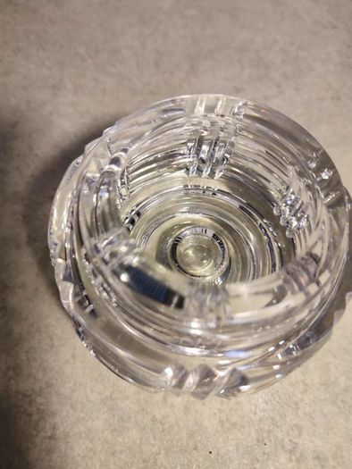VINTAGE Waterford Candle Holder, Waterford Crystal 2 Way Candle Holder, Irish Crystal Round Taper Candle. No 32.