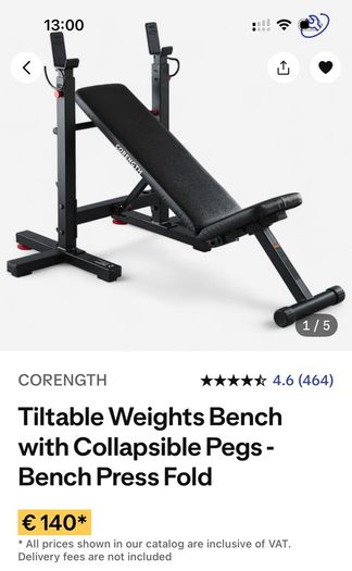 Gym Workout Bench