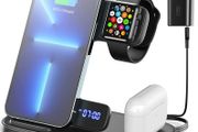 Qi-Certified 3 In 1 Fast Wireless Charger