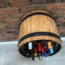 Barrel Style Wine Rack 14 Bottles Refinished Image 7