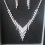 Silver/Crystal Bride's Designer Set Image 3