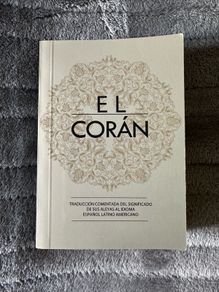 El Coran traduccion al espanol, Spanish interpreted Koran Quran book