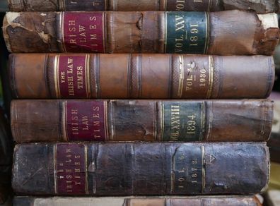 Antique Irish Law Times 1800s