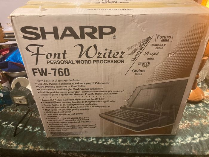 1990s sharp word processor