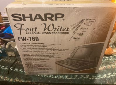 1990s sharp word processor