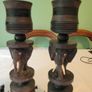 Ebony candleholders Image 2