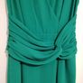 Whistles emerald Green size 8 women's grecian wrap waist  dress Image 2