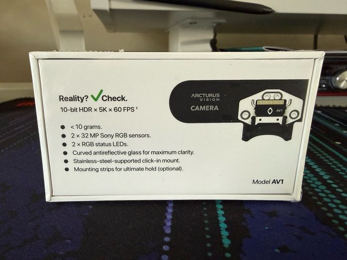 Arcturus Vision Full Colour Passthrough Camera for Steam Frame