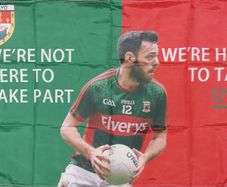 Kevin Mcloughlin Mayo GAA flag.3ft x 2ft.