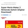 Nintendo Switch Mario Maker 2 Image 2