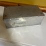 1940s aluminum utility box with lock and original key Image 5
