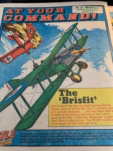 Battle Action 22nd and 29th Nov 1980 IPC Comics