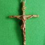 Antique  Crucifix Pendant and Chain Image 3
