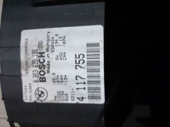 Bmw 3 E46 3 Series Speedometer Mph Instrument Cluster Oem