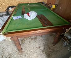 Vintage snooker table