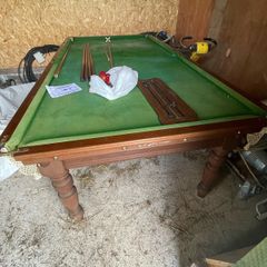 Vintage snooker table