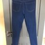 Zara girls indigo jeans aged 10 years Image 4