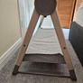 Mamas and Papas Lua Bedside Crib Grey Image 3