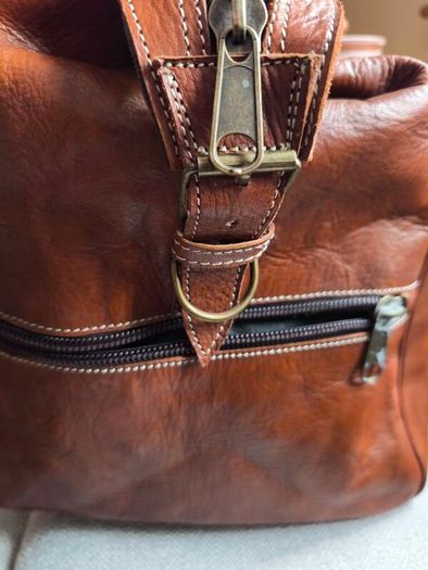 Leather Holdall