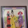 Vintage 1920s Art Deco Scene Needlepoint Image 2