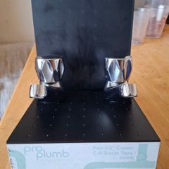 Brand New Pro Plumb 1/2" Crown Basin Taps