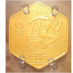 France 250 Euro Gold (.999) Brilliant Uncirculated Coin 2021 - Marianne - Olympics Games Paris 2024