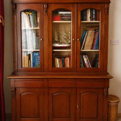 Mahogany Bookcase/Cupboard