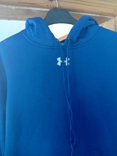 Blue under armour hoodie XL