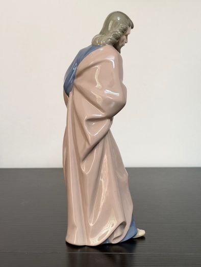 NAO By Lladro 4 Pcs Porcelain Nativity Set Mary - Joseph - Baby Jesus - Donkey