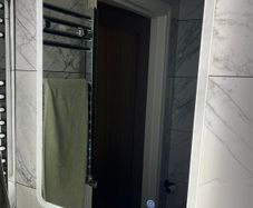 Rectangular Wall-mounted Bathroom Illuminated Contemporary mirror (H)70cm (W)50cm