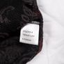 B. Young Dark Brown Black Sheer Mesh Ruffle Frill Textured Gothic Vampire Blouse Top Size L/XL Image 7