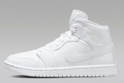 Air Jordan 1 mid Ladies white Boot Runners