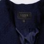 Lipsy Navy Blue Textured Boucle Double-Breasted Tailored Blazer Jacket 10UK/38EU Image 3