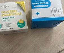Oral swabs & lemon swab sticks