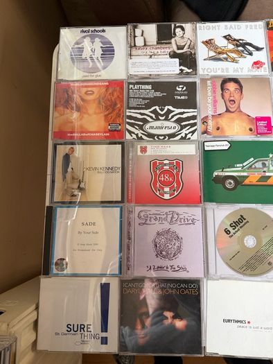 Personal Music CD and Music DVD Collection For Sale. Around 600 Titles. VG-EX Condition