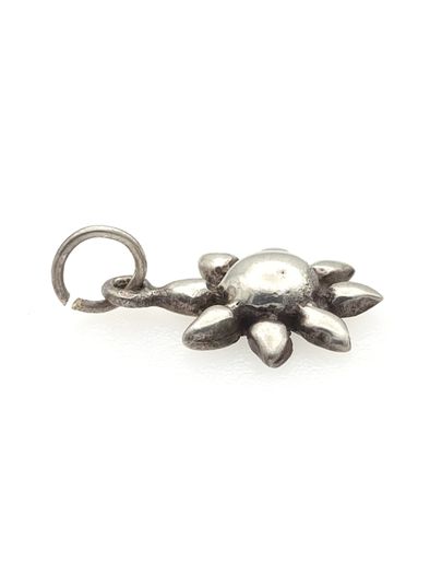 Vintage 925 Sterling Silver Sun Charm