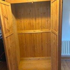 pine wardrobe