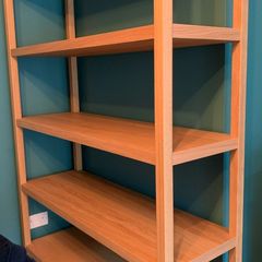 Shelving unit, Ikea Stockholm 2025, Light Oak Veneer