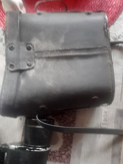 Old Pair of Eikow Air Port 12x50 Field Binoculars with Case,
