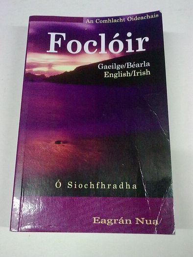 Focloir Irish - English and English - Irish dictionary Ireland Gaeilge