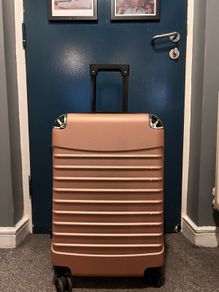 suitcase rose