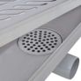 Linear Shower Drain 2 pcs Wave 730x140 mm Stainless Steel Image 7