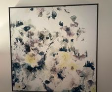 Large Modern Abstract Framed Canvas Print