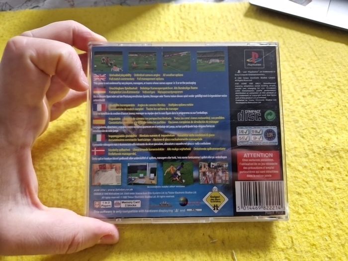 Onside Complete Soccer  PlayStation1 Ps1 PlayStation2 Ps2 games Original