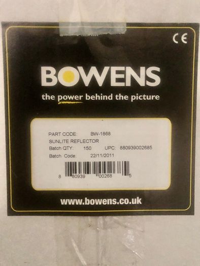 Bowens Sunlight Reflector