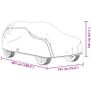 Car Cover for SUV Full Grey L Non-Woven Fabric Image 9